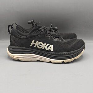 Hoka One One Gaviota 5 Women's Running Shoes Black White 1123170-BWHT 9.5 D